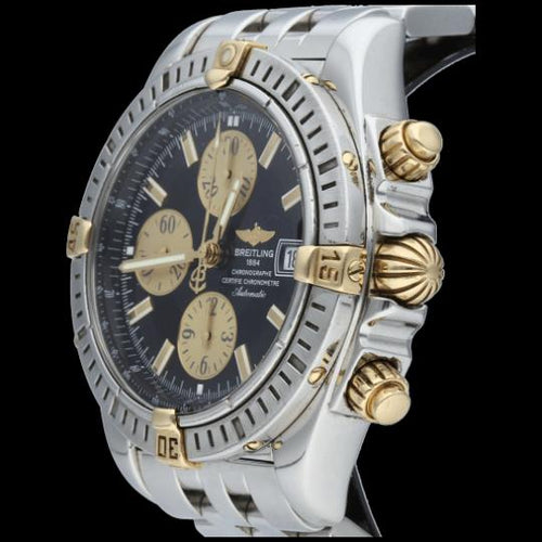 Montre Breitling Chronomat - Montre chronographe en or jaune et acier 58 Facettes MT46208