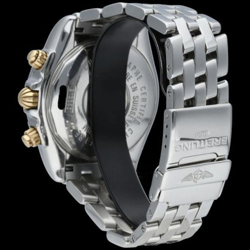 Montre Breitling Chronomat - Montre chronographe en or jaune et acier 58 Facettes MT46208