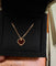 Collier Van Cleef & Arpels Sweet Alhambra - Collier en or rose et cornaline 58 Facettes Jnci11