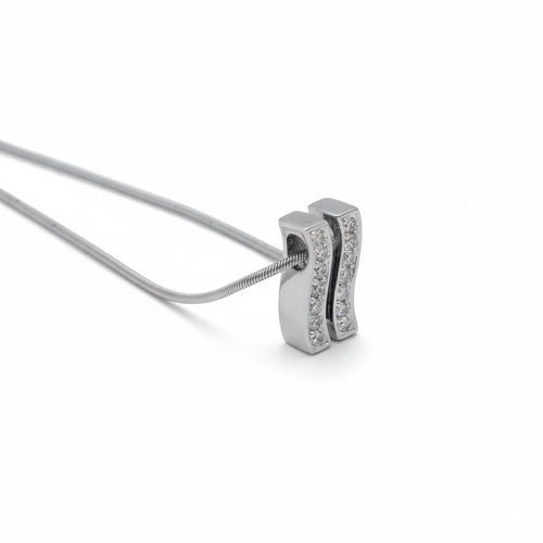 Collier Louis Feraud - Collier en or blanc 18 carats et diamants 58 Facettes 1.0001421/3