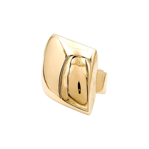 Bague 53 Bague Vhernier, or jaune. 58 Facettes 35521