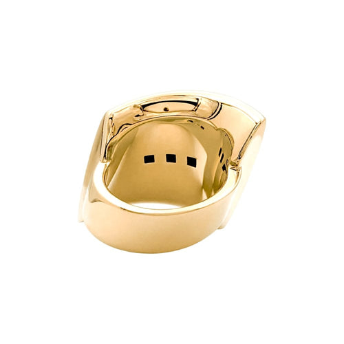 Bague 53 Bague Vhernier, or jaune. 58 Facettes 35521