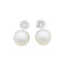 Boucles d'oreilles Boucles d'oreilles perles et diamants. 58 Facettes 35541