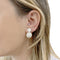 Boucles d'oreilles Boucles d'oreilles perles et diamants. 58 Facettes 35541