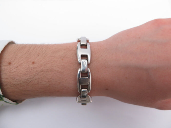 Bracelet Hermès Cassiopée - Bracelet en argent massif 925 58 Facettes 274585