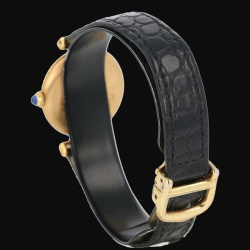 Montre Cartier Montre Colisée Must De Cartier Vermeil 58 Facettes MT46010