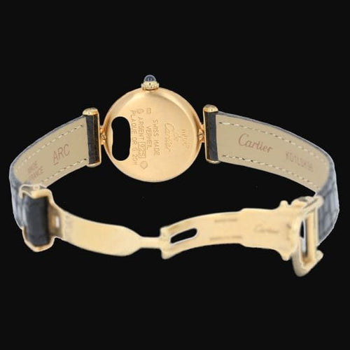 Montre Cartier Montre Colisée Must De Cartier Vermeil 58 Facettes MT46010