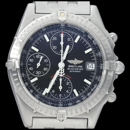 Montre Breitling Chronomat Blackbird - Montre chronographe automatique en acier 58 Facettes MT46135