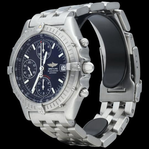 Montre Breitling Chronomat Blackbird - Montre chronographe automatique en acier 58 Facettes MT46135