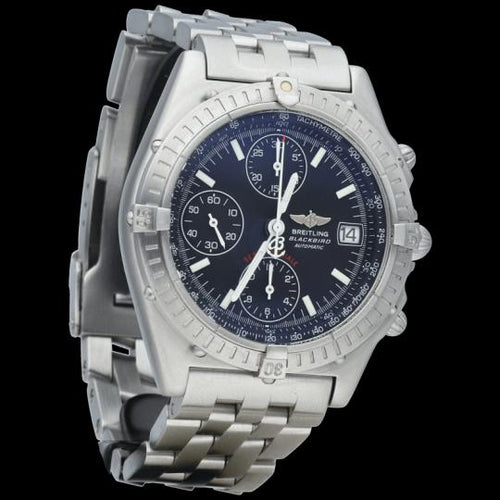 Montre Breitling Chronomat Blackbird - Montre chronographe automatique en acier 58 Facettes MT46135