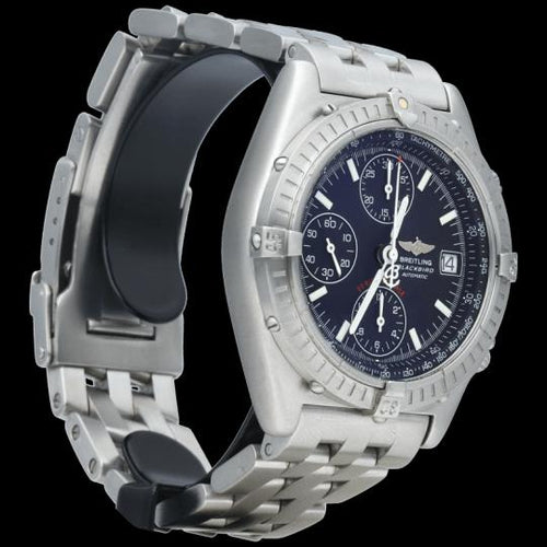 Montre Breitling Chronomat Blackbird - Montre chronographe automatique en acier 58 Facettes MT46135