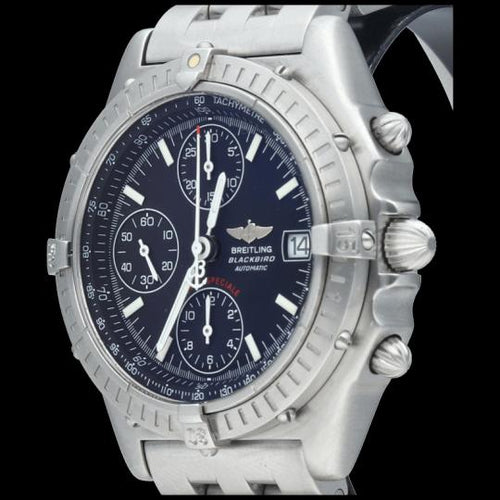Montre Breitling Chronomat Blackbird - Montre chronographe automatique en acier 58 Facettes MT46135