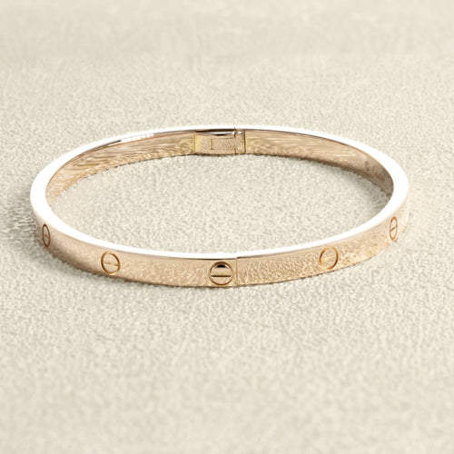 Bracelet Bracelet Cartier Love Or Rose 58 Facettes OC-62000308