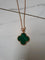 Collier Van Cleef & Arpels Magic Alhambra - Sautoir 1 motif en or jaune et malachite 58 Facettes Jnci15