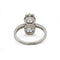 Bague 54 Bague toi et moi Art déco en platine, deux diamants env. 1,70 ct 58 Facettes 1349