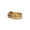 Bague 63 Bague serpent ancienne en or jaune 750 avec rubis et saphir 58 Facettes 1358