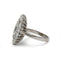 Bague 50 Bague contemporaine en or blanc 750 avec diamants marquise et baguette 58 Facettes 1367