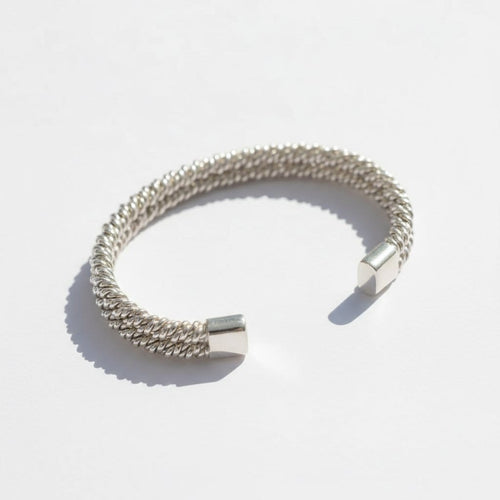 Bracelet Hermès - Bracelet en argent signé Lucien Vachey 58 Facettes 1.0000900/2
