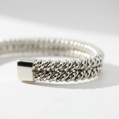 Bracelet Hermès - Bracelet en argent signé Lucien Vachey 58 Facettes 1.0000900/2
