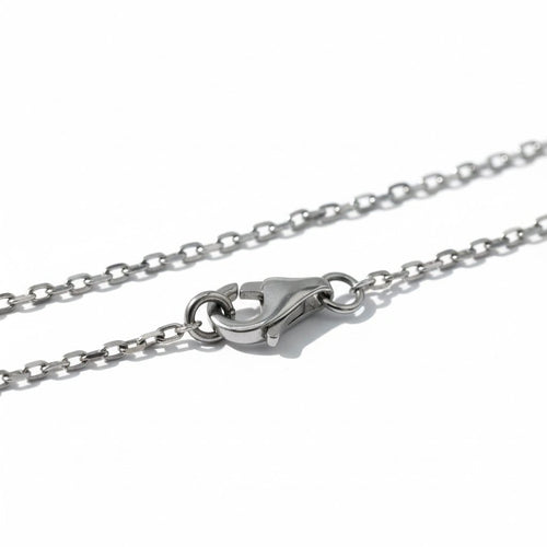 Collier Collier trèfle en or blanc 18 carats et diamants 58 Facettes 1.0001389/1
