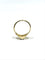 Bague 53 Bague dôme en or jaune 18 carats et diamant 58 Facettes id: 1752936