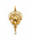 Pendentif Pendentif Art nouveau en or jaune 18K avec perle fine 58 Facettes LP1879/PNNB