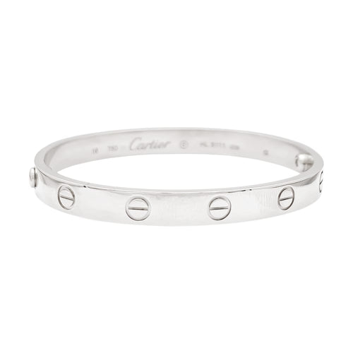 Bracelet Bracelet Cartier, "Love" or blanc. 58 Facettes 35623