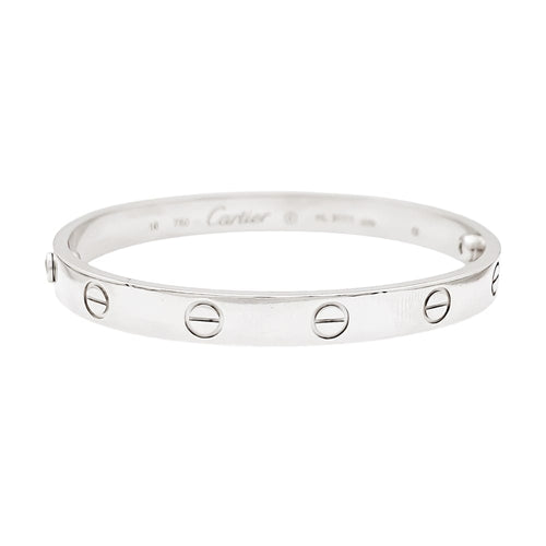 Bracelet Bracelet Cartier, "Love" or blanc. 58 Facettes 35623