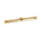 Broche Broche-barrette or jaune et diamants. 58 Facettes 35600