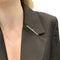Broche Broche-barrette or jaune et diamants. 58 Facettes 35600