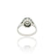 Bague 52.5 Bague Art déco en or blanc 18K, onyx et diamants 58 Facettes