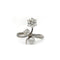Bague 50 Bague en or blanc 750 et diamants 58 Facettes 1348