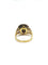 Bague 56 Augis - Bague en or jaune 18 carats, diamant et rubis synthétiques 58 Facettes id: 1753504