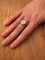 Bague 56 Augis - Bague en or jaune 18 carats, diamant et rubis synthétiques 58 Facettes id: 1753504
