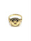 Bague 56 Augis - Bague en or jaune 18 carats, diamant et rubis synthétiques 58 Facettes id: 1753504