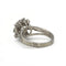 Bague 51 Bague marguerite en or 750 et platine, diamants taille ancienne 58 Facettes 1370