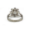 Bague 51 Bague marguerite en or 750 et platine, diamants taille ancienne 58 Facettes 1370