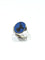 Bague 59 Bague intaille « Cerf » en or blanc 18 carats et agate bleue 58 Facettes id: 1753520