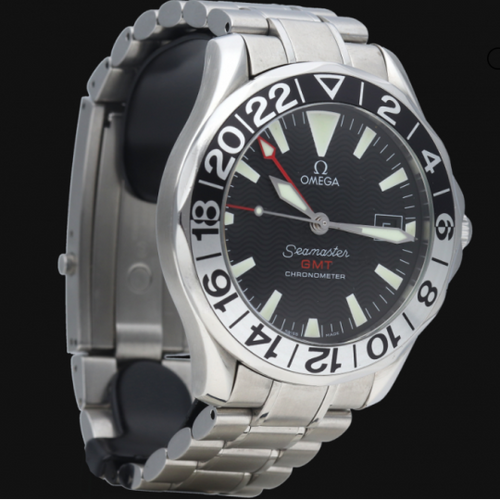Montre Omega Montre Seamaster Diver 300M Gmt 50Th Anniversary 58 Facettes MT45563