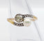 Bague 57 Bague toi et moi antique en or 18k et platine, diamant et perle 58 Facettes A07074