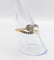 Bague 57 Bague toi et moi antique en or 18k et platine, diamant et perle 58 Facettes A07074