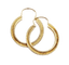 Boucles d'oreilles Créoles Art déco finement ciselées en or jaune 18k 58 Facettes A07076