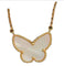 Collier Van Cleef & Arpels Lucky Alhambra - Collier papillon en or jaune et nacre 58 Facettes Jnci23