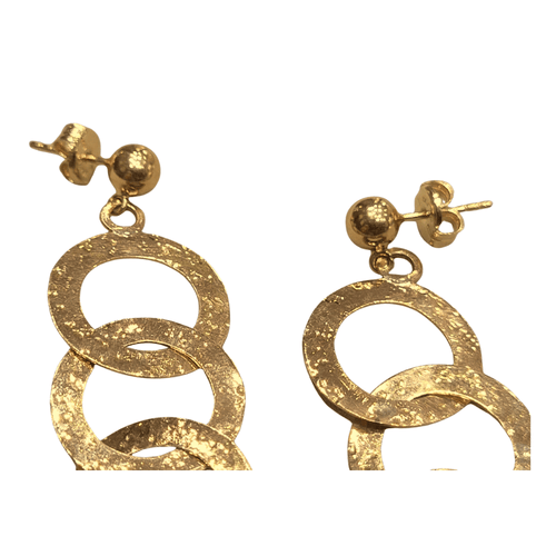 Boucles d'oreilles Boucles d’oreilles pendantes en or jaune 18k 58 Facettes TA47