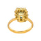 Bague 55 Bague  Pompadour Or jaune Emeraude, Diamant 58 Facettes 3754271CN