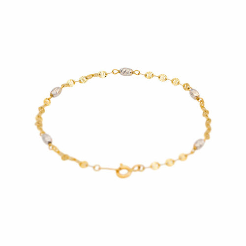 Bracelet Bracelet Or jaune, Or blanc 58 Facettes 5177671RV