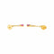 Boucles d'oreilles Boucles d'oreilles Pampille Or jaune, Or blanc Rubis, Diamant 58 Facettes 5177683RV