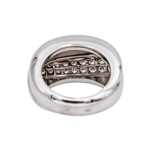 Bague 54 Fred Bague Success Or blanc Diamant 58 Facettes 5190417RV