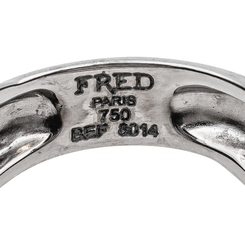 Bague 54 Fred Bague Success Or blanc Diamant 58 Facettes 5190417RV