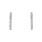 Boucles d'oreilles Boucles d'oreilles Créoles Or blanc Diamant 58 Facettes 4913231CN